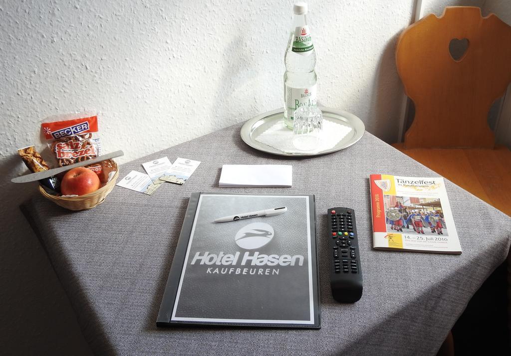 Hotel Hasen Kaufbeuren Allgaeu Exteriör bild